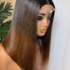 Ombre bone straight